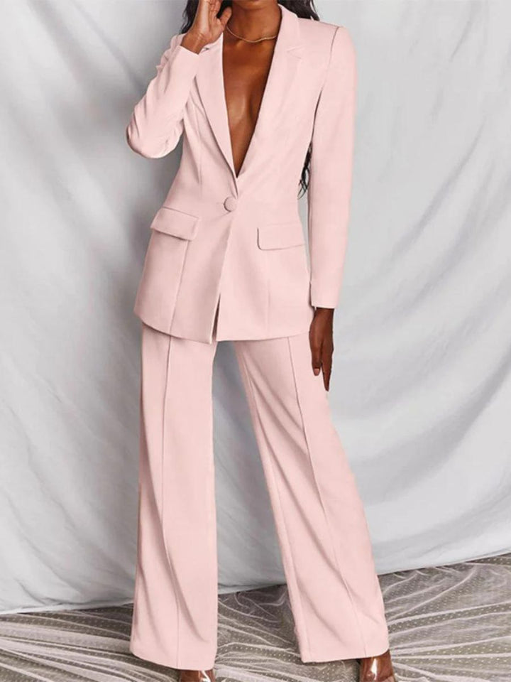 Drune | Blazer und Hose Set für Damen Business Kleidung
