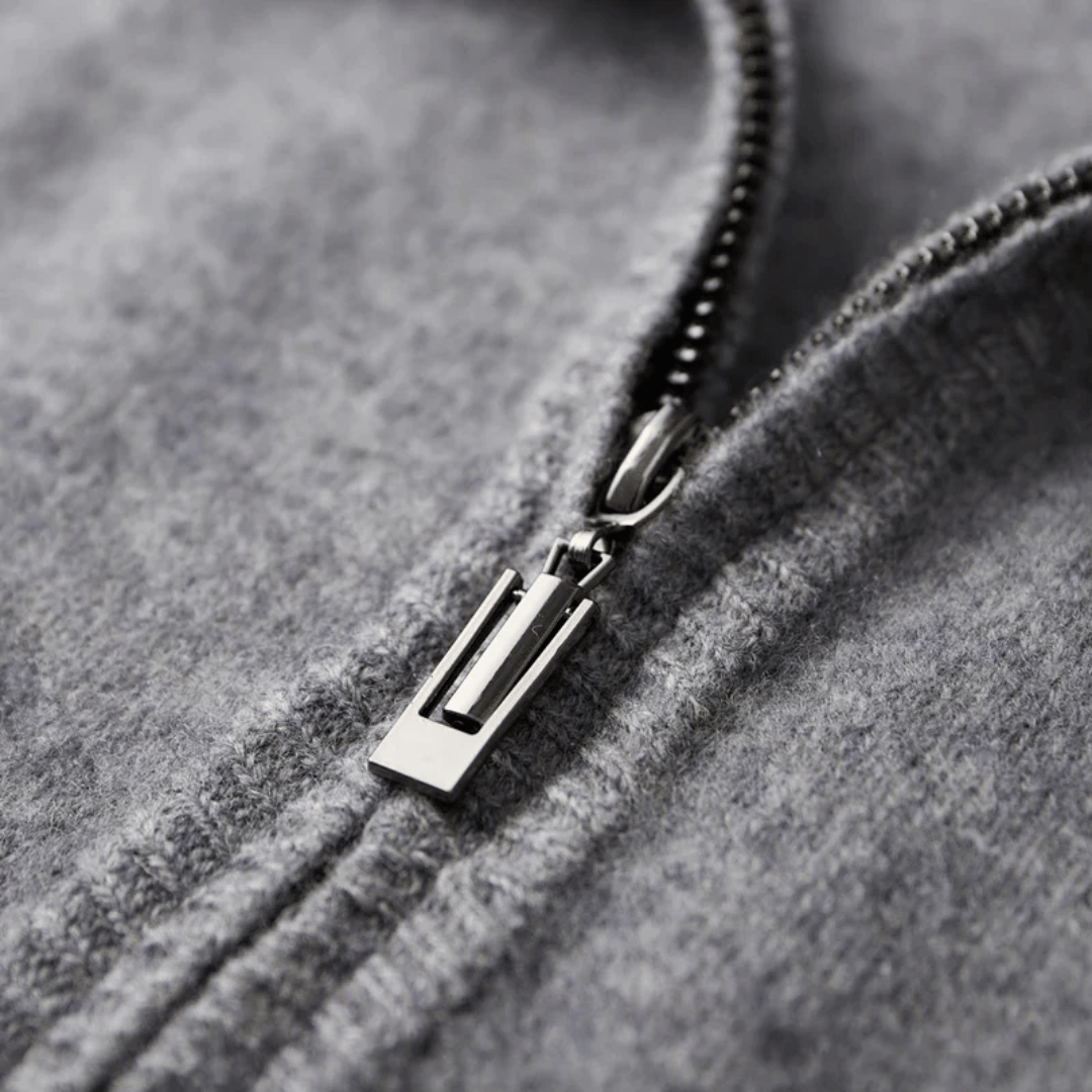 Drune | Kaschmir Zip Jacke
