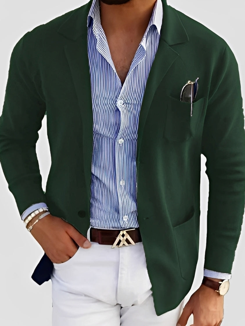 Drune | Eleganter Blazer mit Taschen für Männer