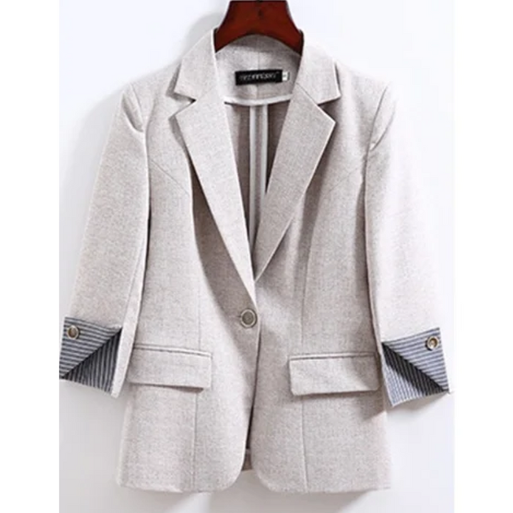 Drune | Eleganter Damenblazer mit Knopfdetails Ideal für Das Büro