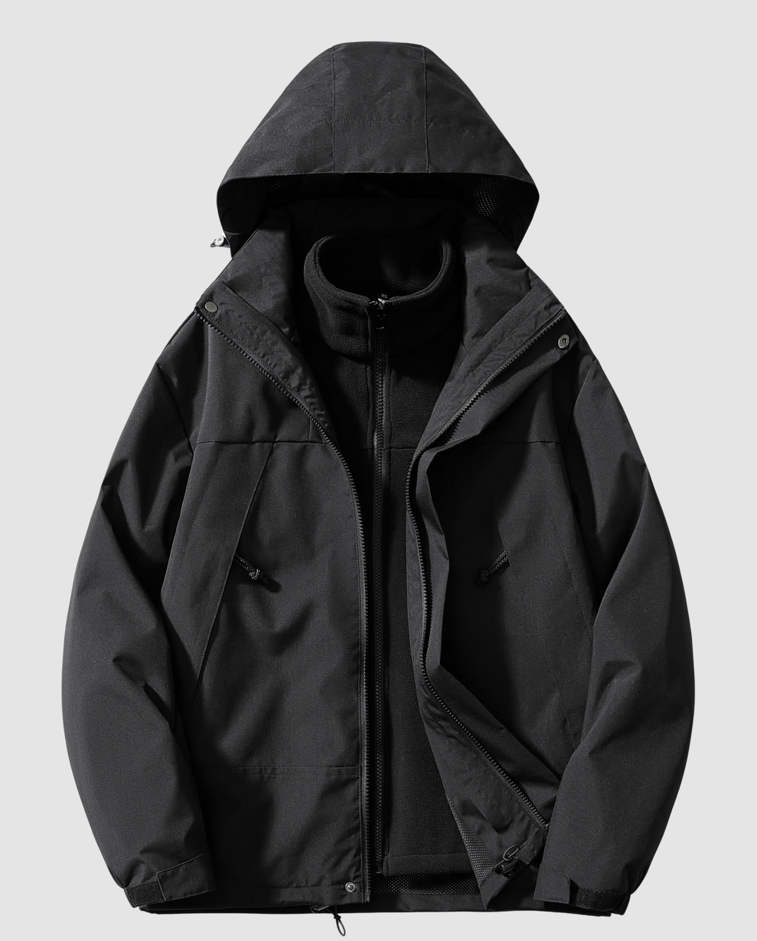 Warme Damen Winterjacke Fleece | Drune
