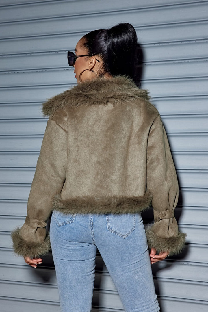Drune | Wildleder Kurze Jacke  Jacke