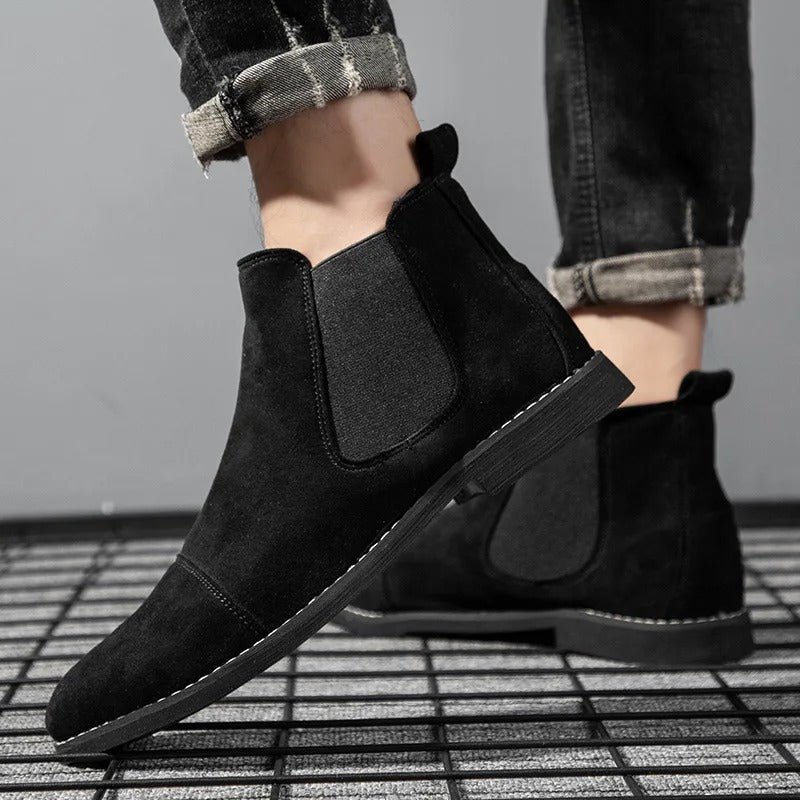 Drune | Wildleder Chelsea Boots Für Herren Stilvoll & Nachhaltig