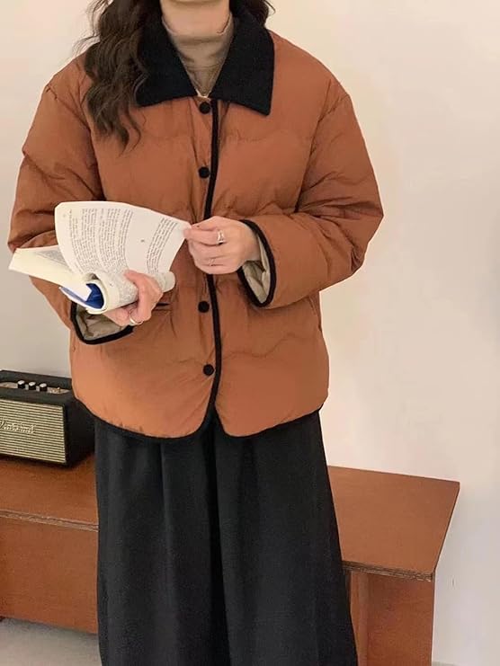 Drune | Steppjacke mit Kragen und Knopfleiste