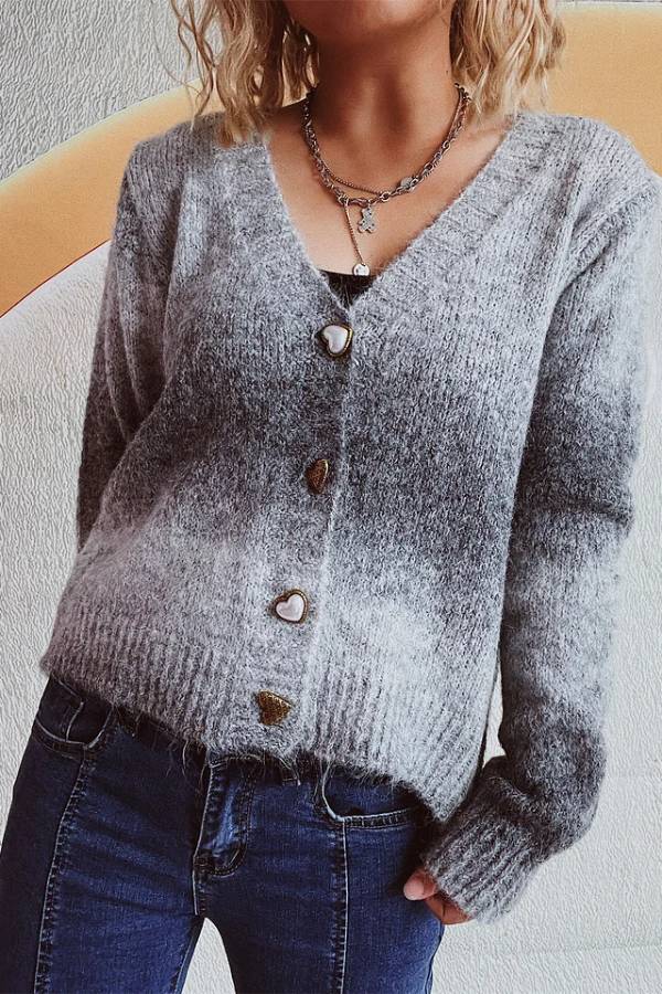Drune | Candy-Farbe Sweaterjacke