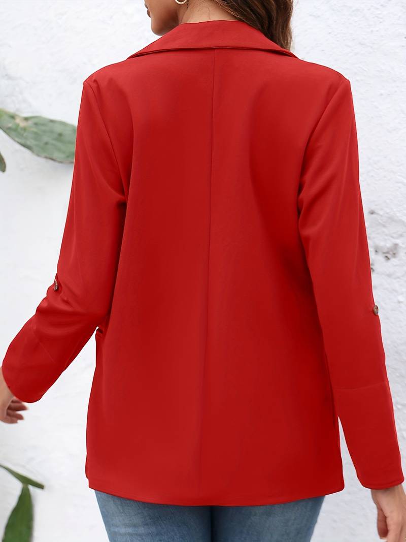 Drune | Casual Blazer mit Offener Vorderseite für Damen | Stilvoll und Bequem
