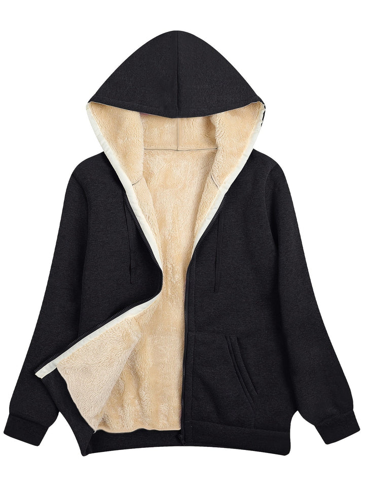 Drune | Bequeme Damen Zip up Jacke