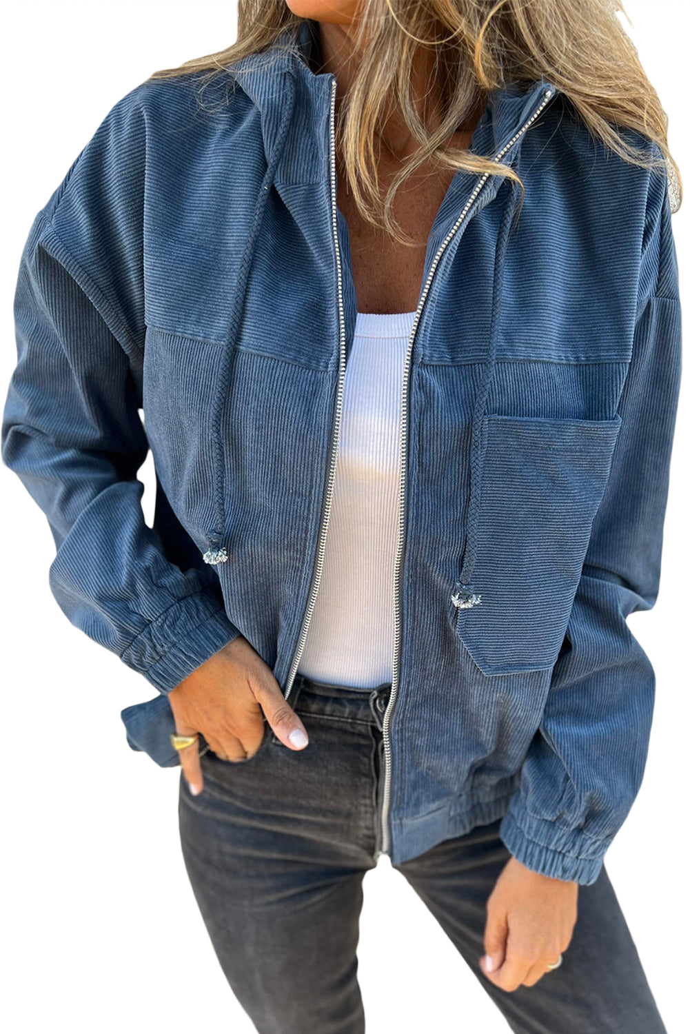Drune | Cordjacke Damen