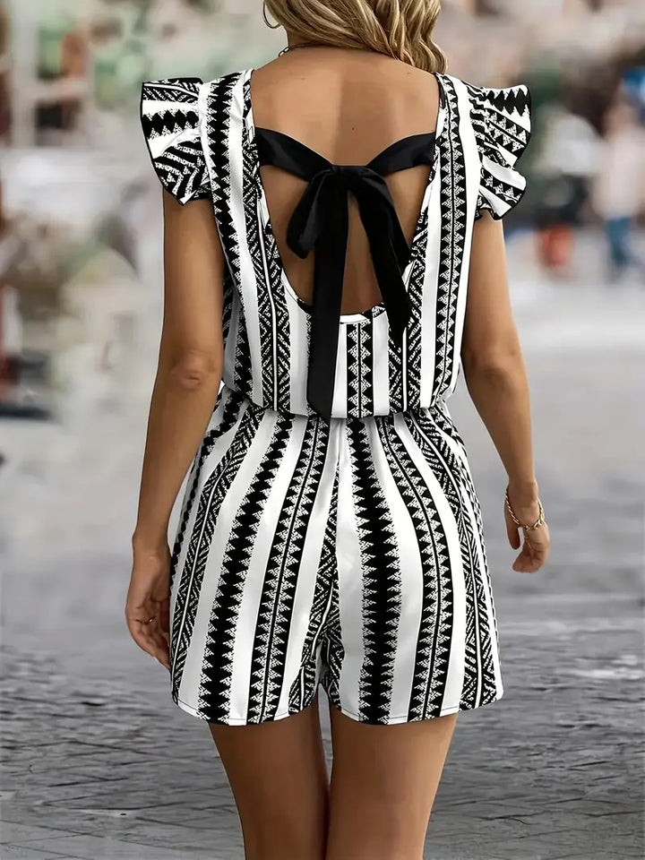 Drune | Trendiger Strampler mit Flügelärmeln