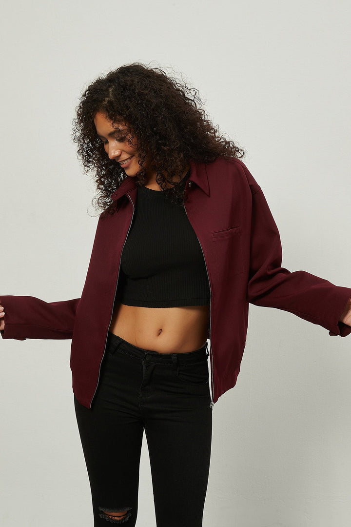 Drune | Up-Kragen Freizeitjacke