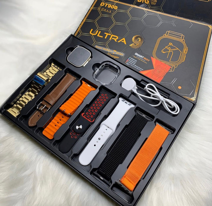 Drune | Unisex Smartwatch Mit 7 in 1 Paket