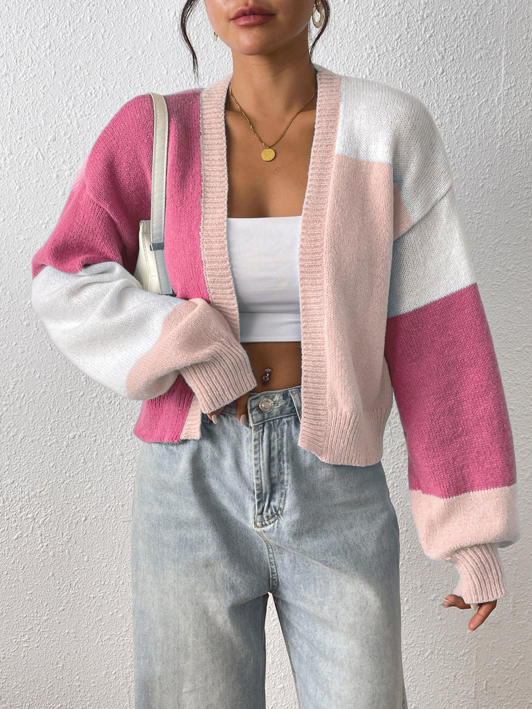 Drune | stilvoller Cashmere-Strickwaren-Cardigan für Damen - Für den Alltag