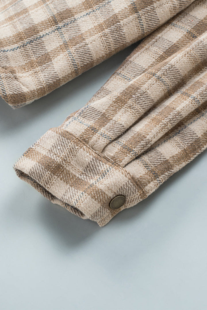 Drune | Gitterjacke mit Plüschfutter Warm und Stilvoll Ideal Für Den Alltag