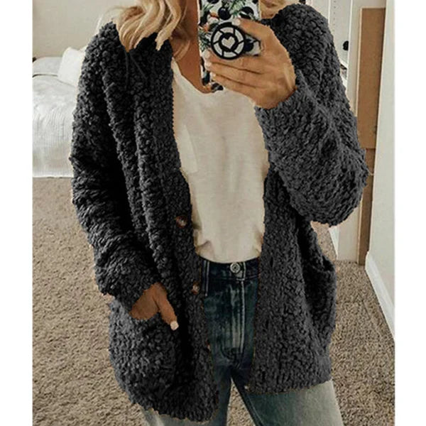 Drune | Mode Lange Warme Strickjacke