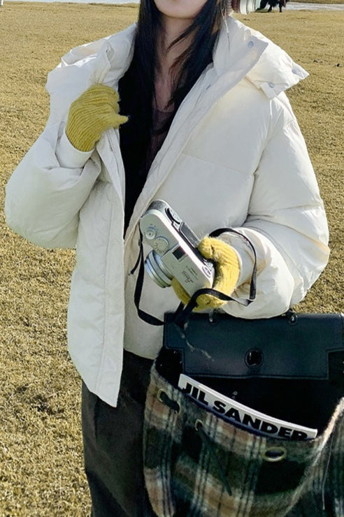 Drune | Plüschgefütterte Übergroße Pufferjacke