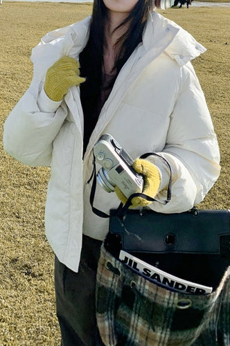 Drune | Plüschgefütterte Übergroße Pufferjacke