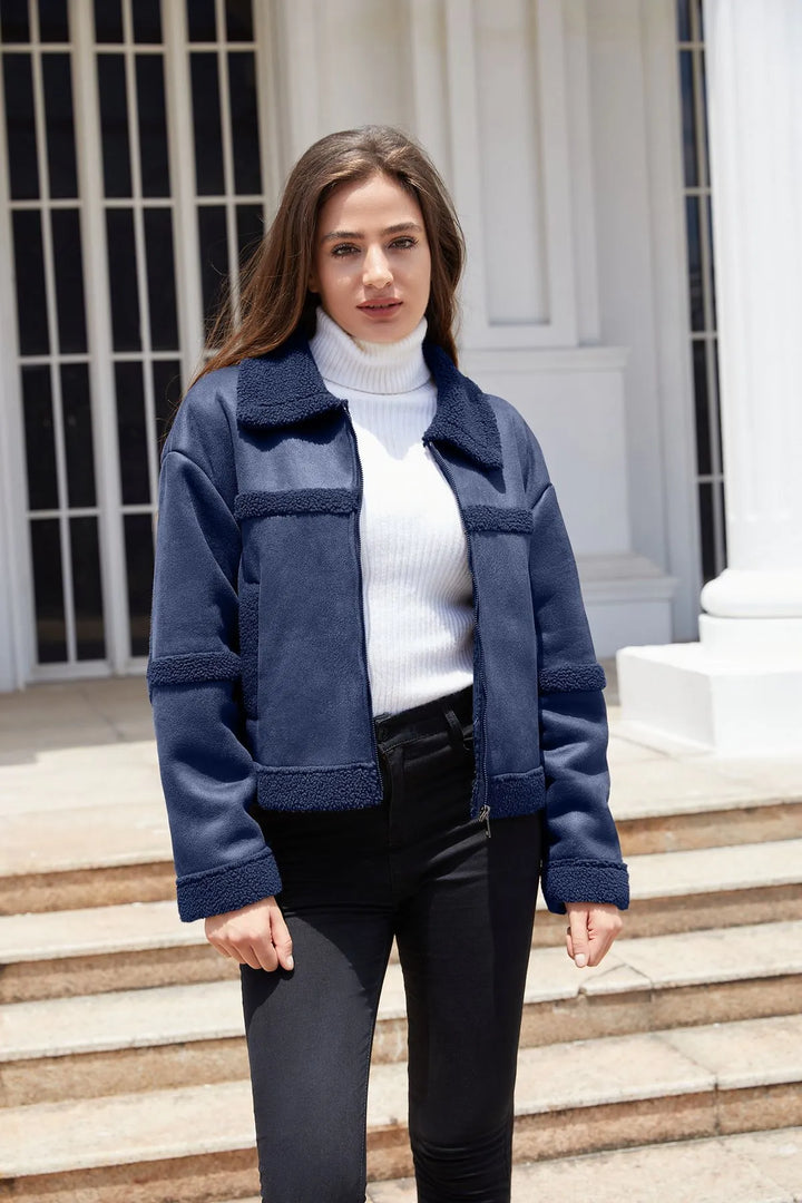 Drune | Warme und trendige Fleecejacke für Damen