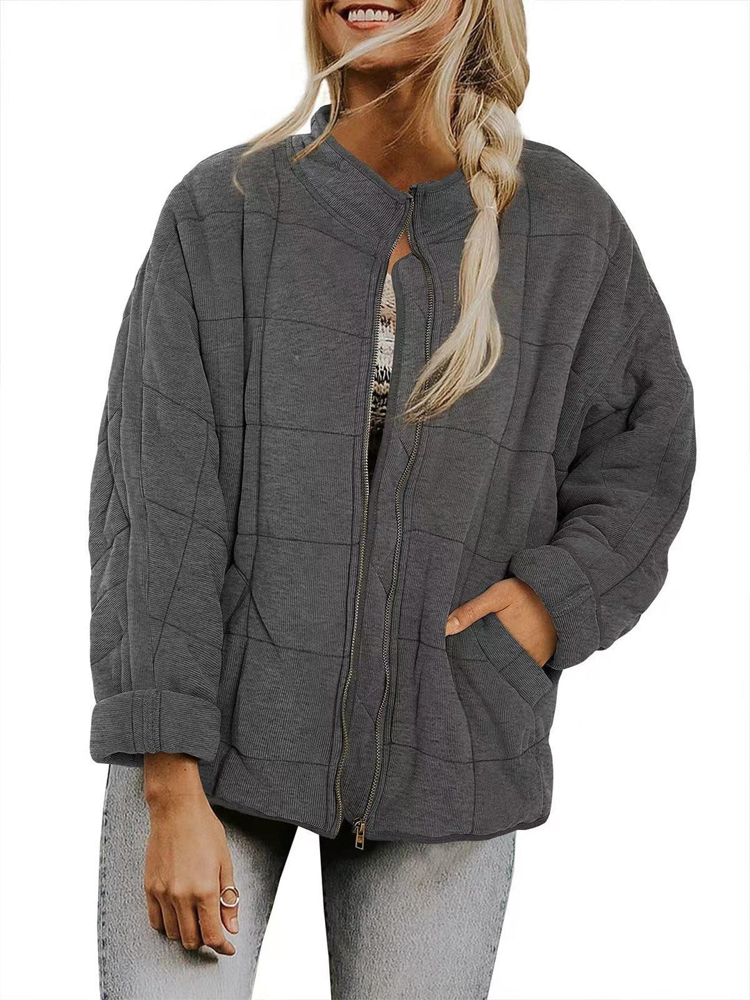 Drune | Lockere Jacke Aus Dicker Baumwolle
