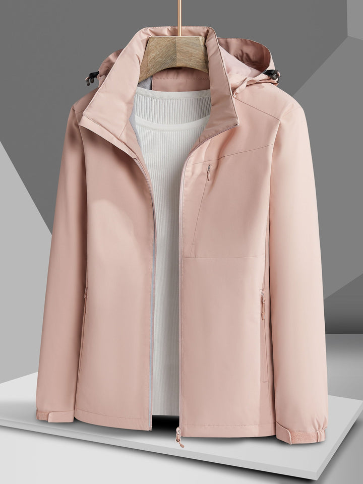 Drune Wasserdichte Fleece-Winterjacke Mit Kapuze Für Damen | Perfekt Für Outdoor-Aktivitäten