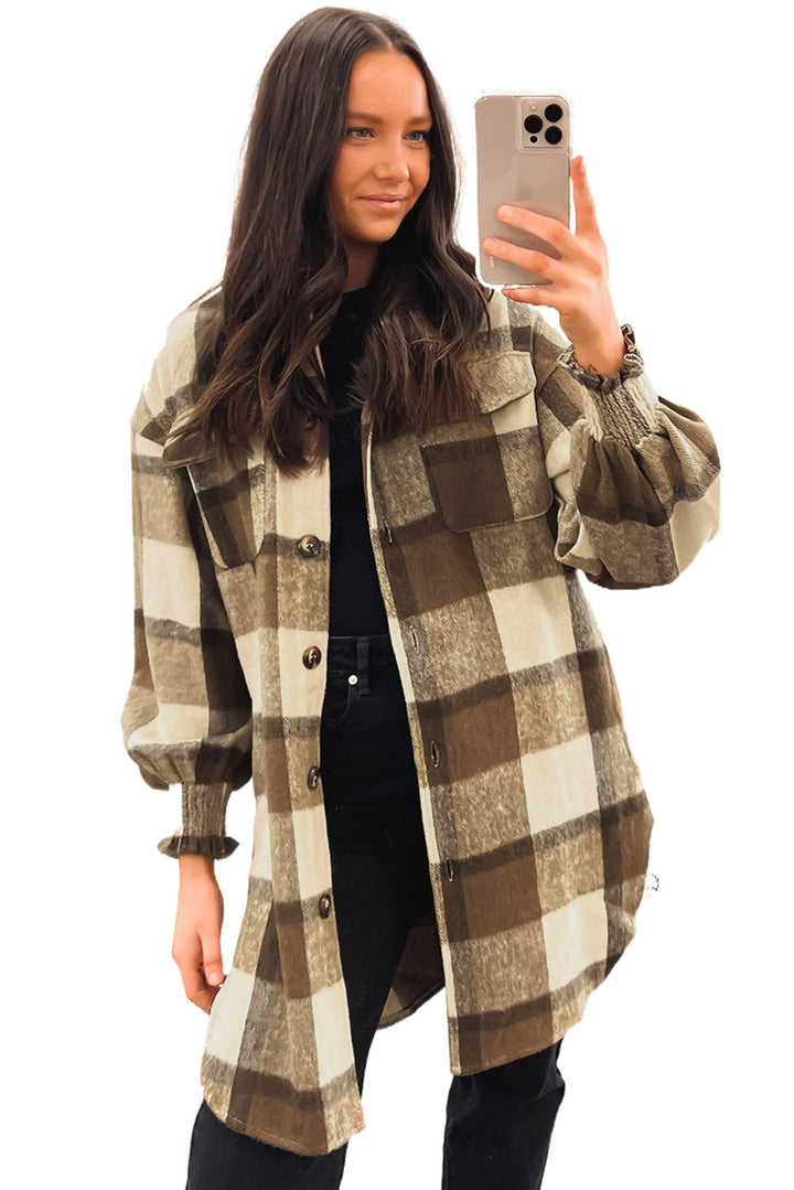 Drune | Karohemdjacke Baumwolle und Polyester Perfekt Zum Layering