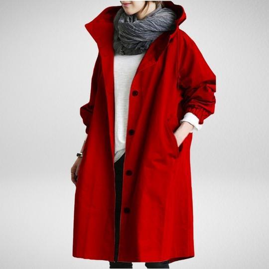 Drune | Damen Trenchcoat, Wind- und wasserdicht