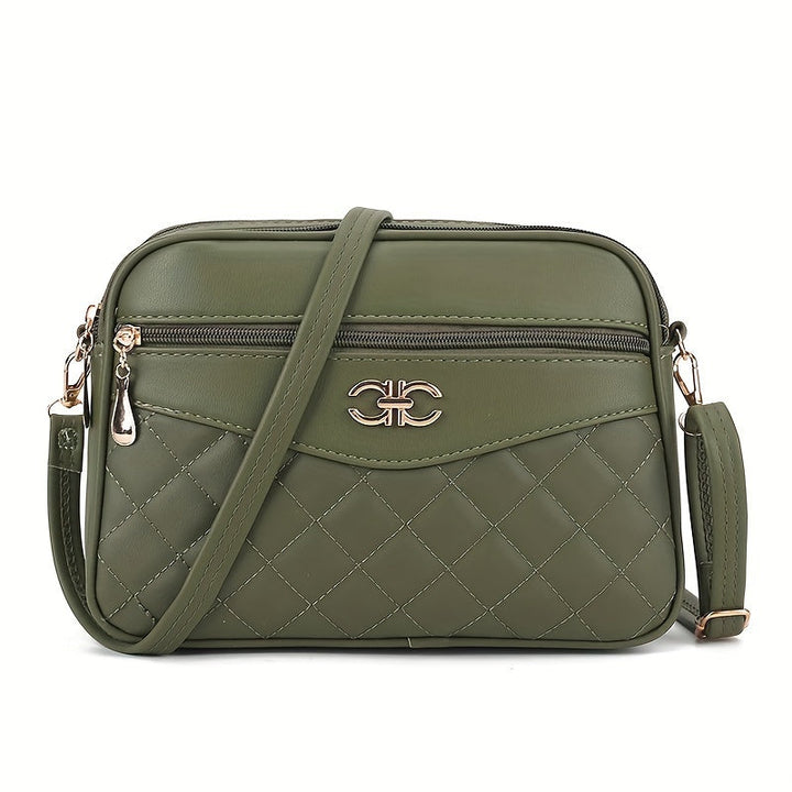 Drune | Große Multicolor Schultertasche mit modernem Design