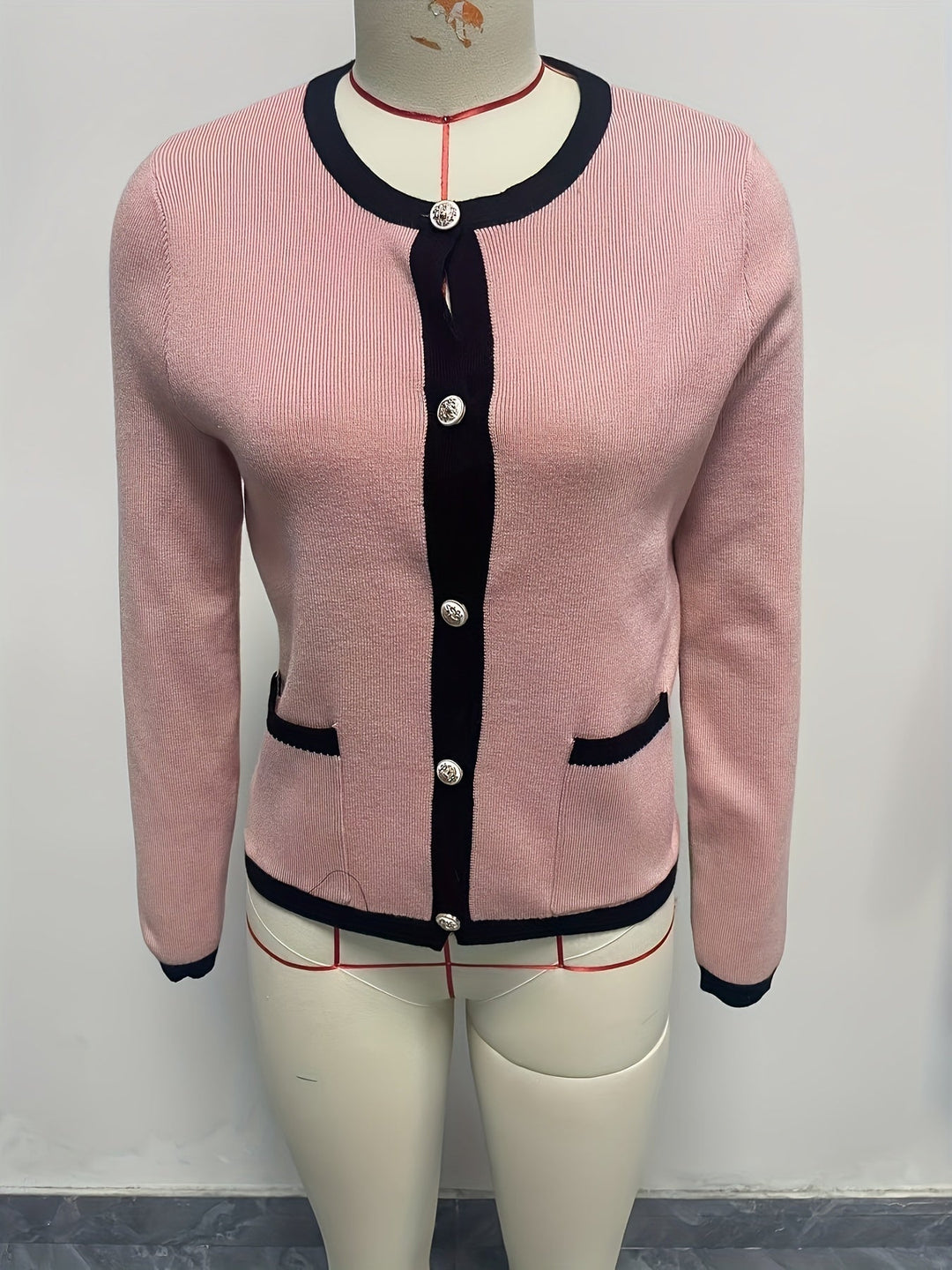 Drune | warmer Woll Strickcardigan mit Taschen für Damen - Perfekt für den Alltag