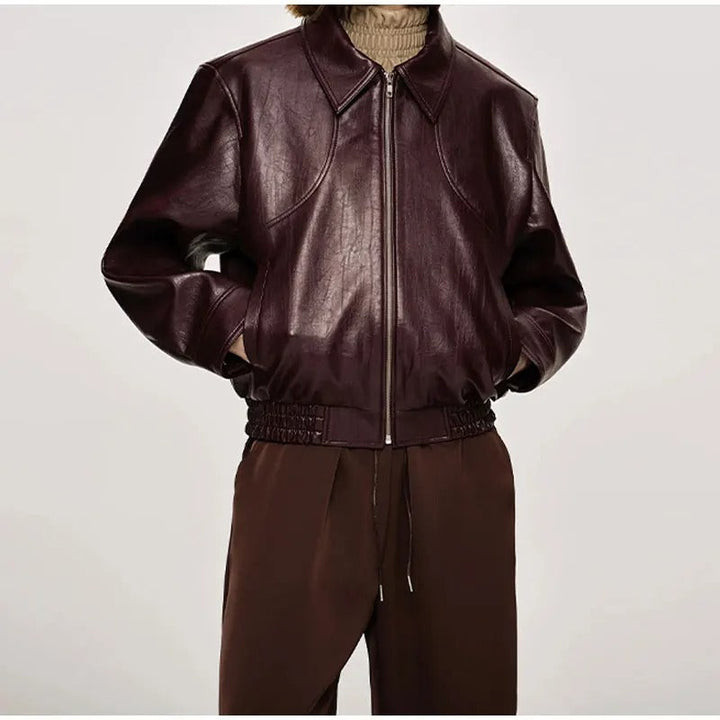 Drune | Klassiker Burgundy Jacket