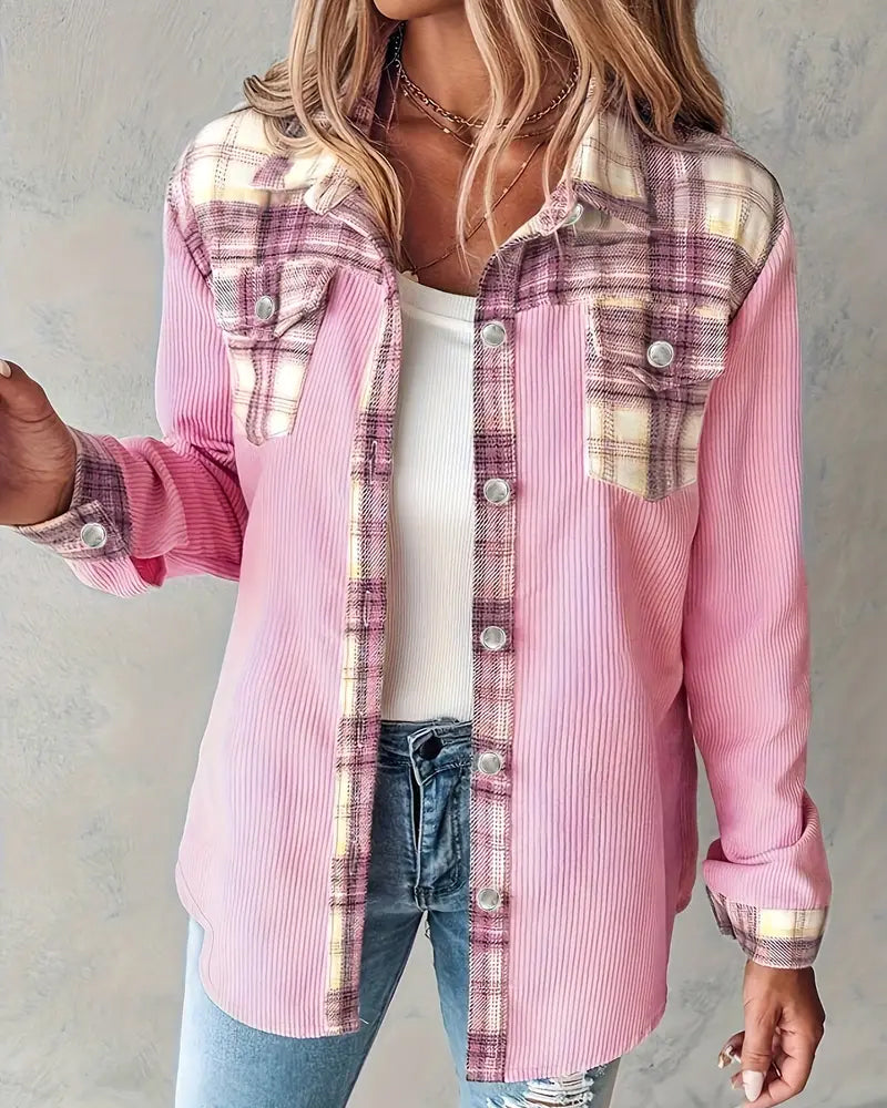 Drune | Kariert Patchwork Modisch