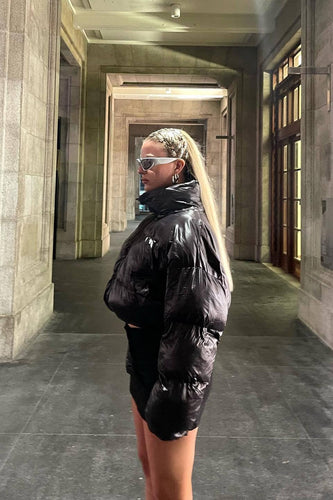 Drune | Isolierte Crop Pufferjacke