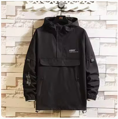 Drune | Reißverschlusslose Jacke