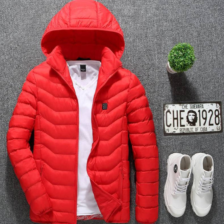 Drune | Elegante USB-heizbare Jacke für Herren, thermisch Winter