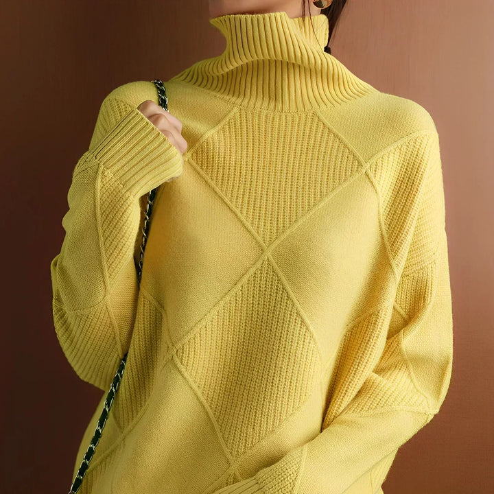 Drune | Kuscheliger Damen-Rollkragenpullover aus Kaschmir