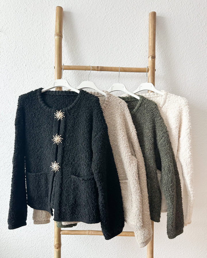 Drune | Cozy plush teddy jacket for casual chic looks