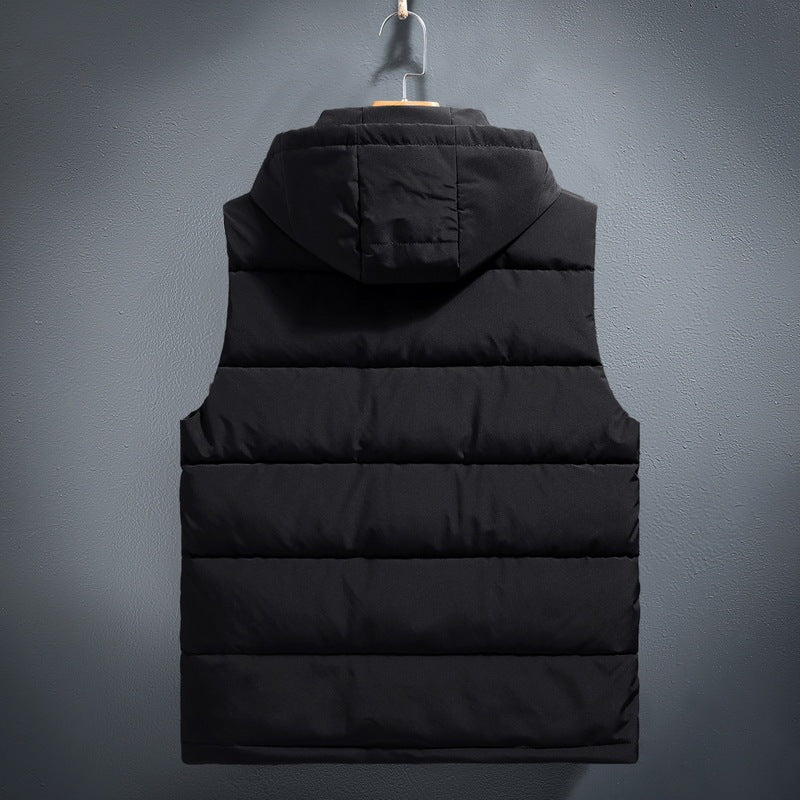 Drune | Bodywarmer mit Kapuze