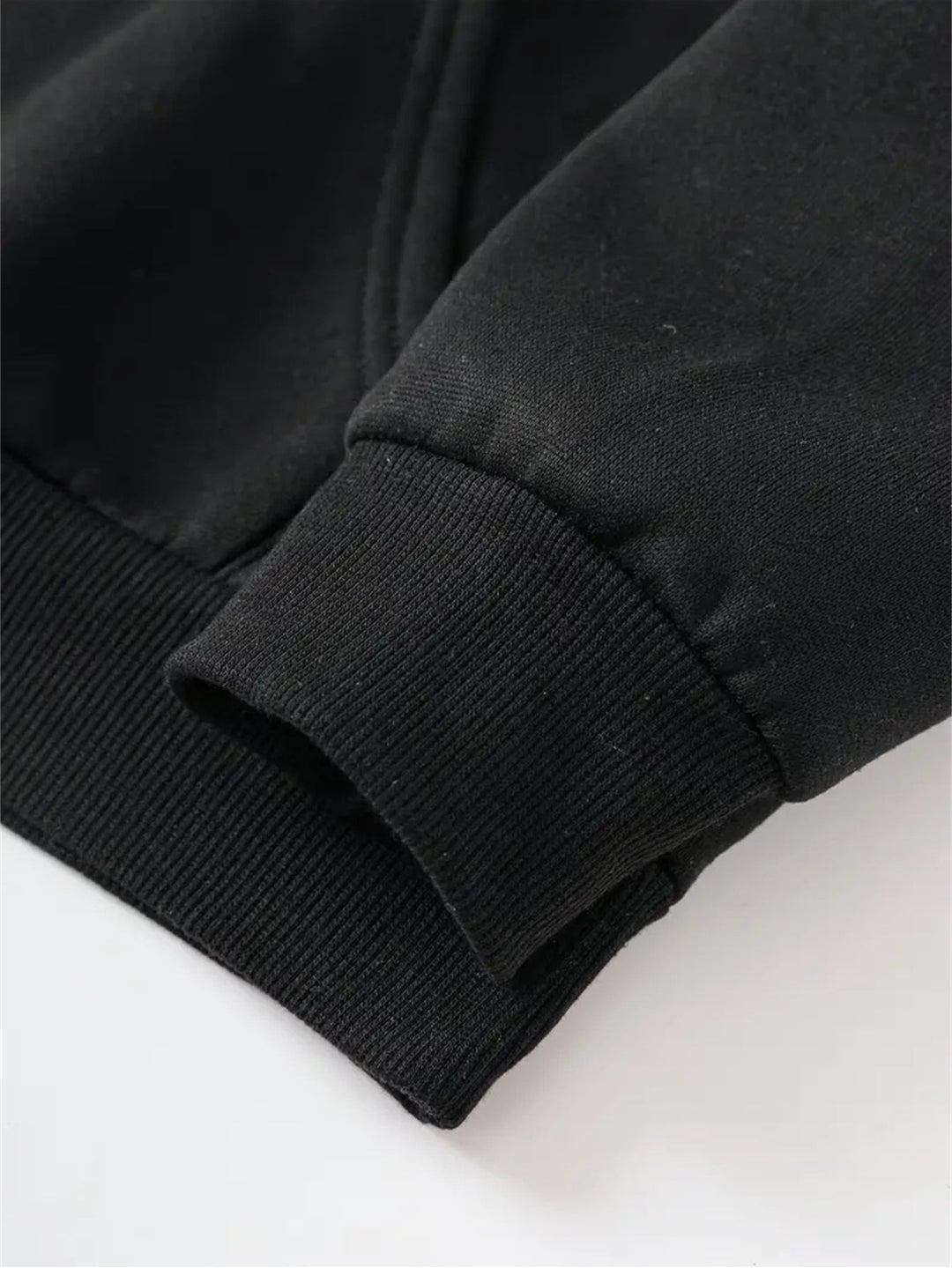 Drune | Kapuzenpullover mit Weihnachtsdruck Baumwolle Weihnachtsmann Design