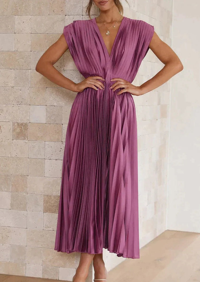 Drune | Elegantes Maxikleid Aus Leichtem Stoff
