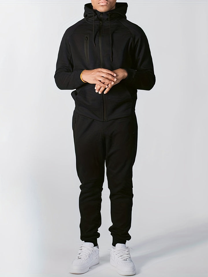 Drune | Kapuzenpullover Lässig Polyester, Langarm, Hohe Dehnbarkeit