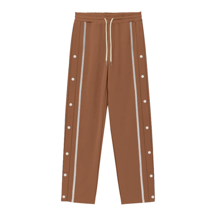 Drune | Gerade Sporthose mit Knöpfen