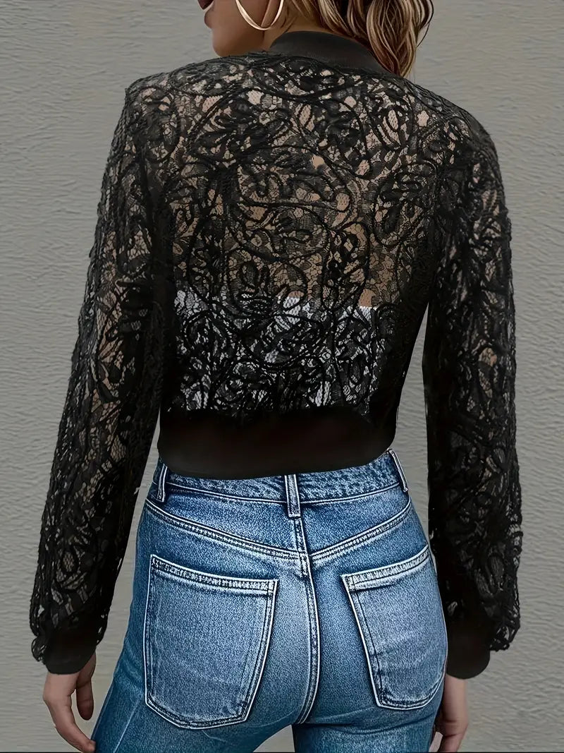 Drune | Crop Spitze Bomber
