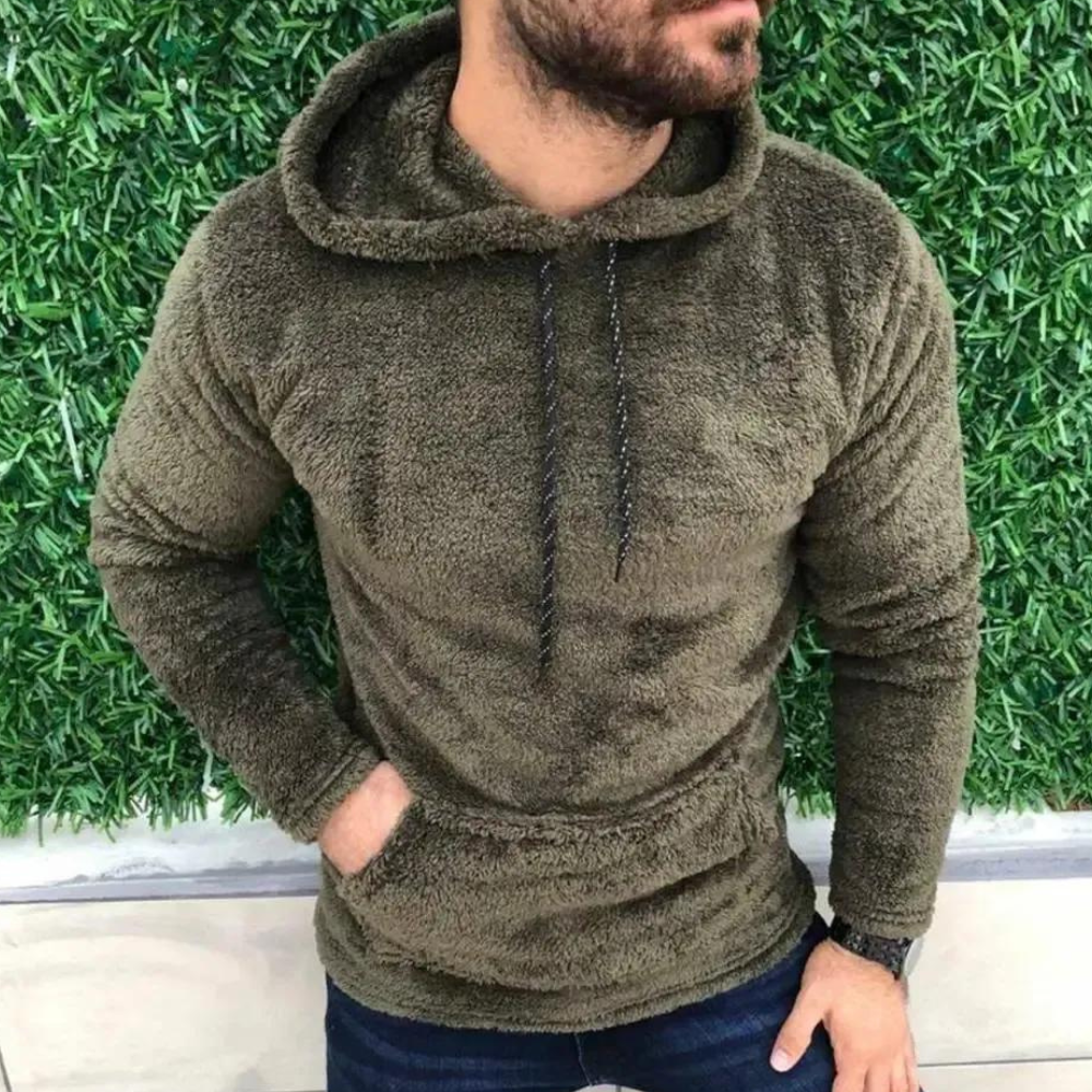 Drune | Kuscheliger Kapuzenpullover Für Männer Mit Weicher Innenseite
