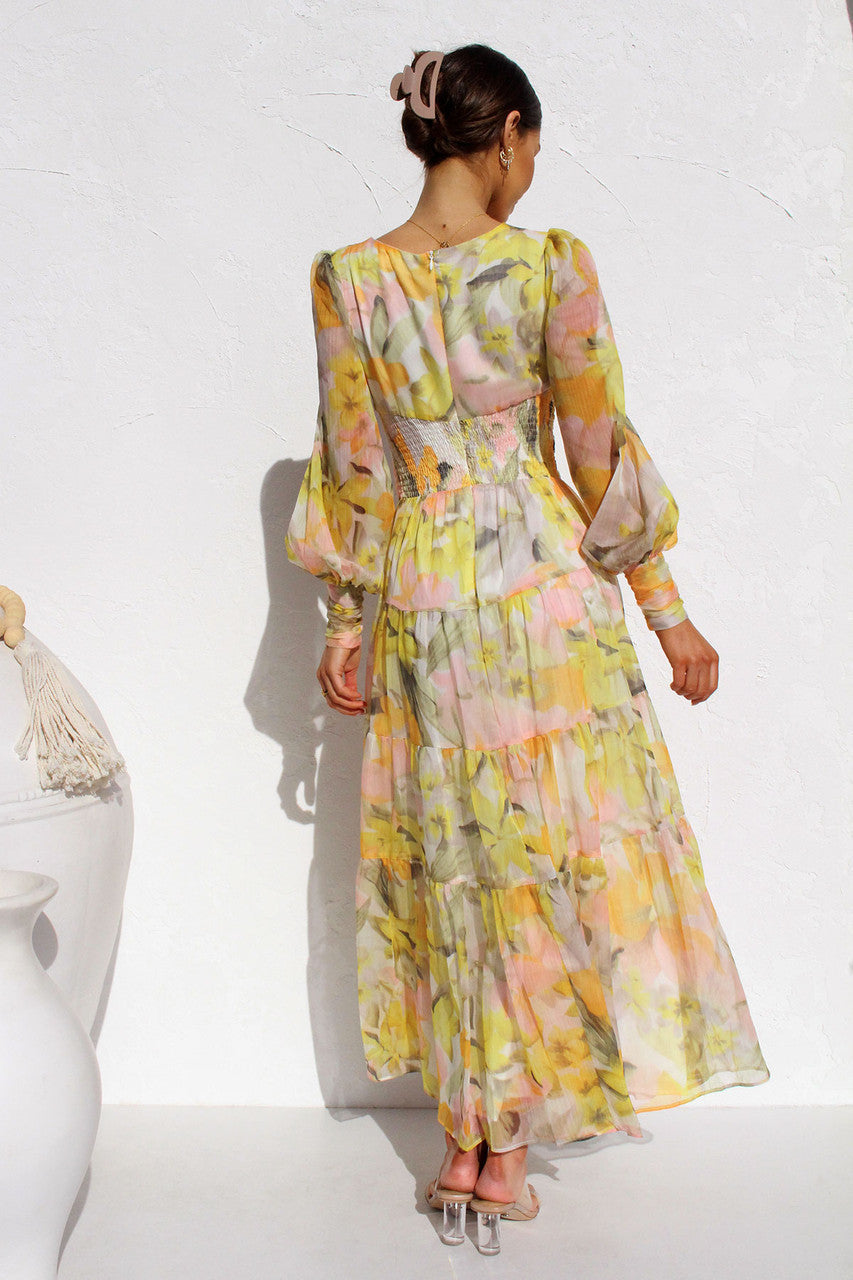 Drune | Wickelkleid Mit Blumenmuster Für Damen