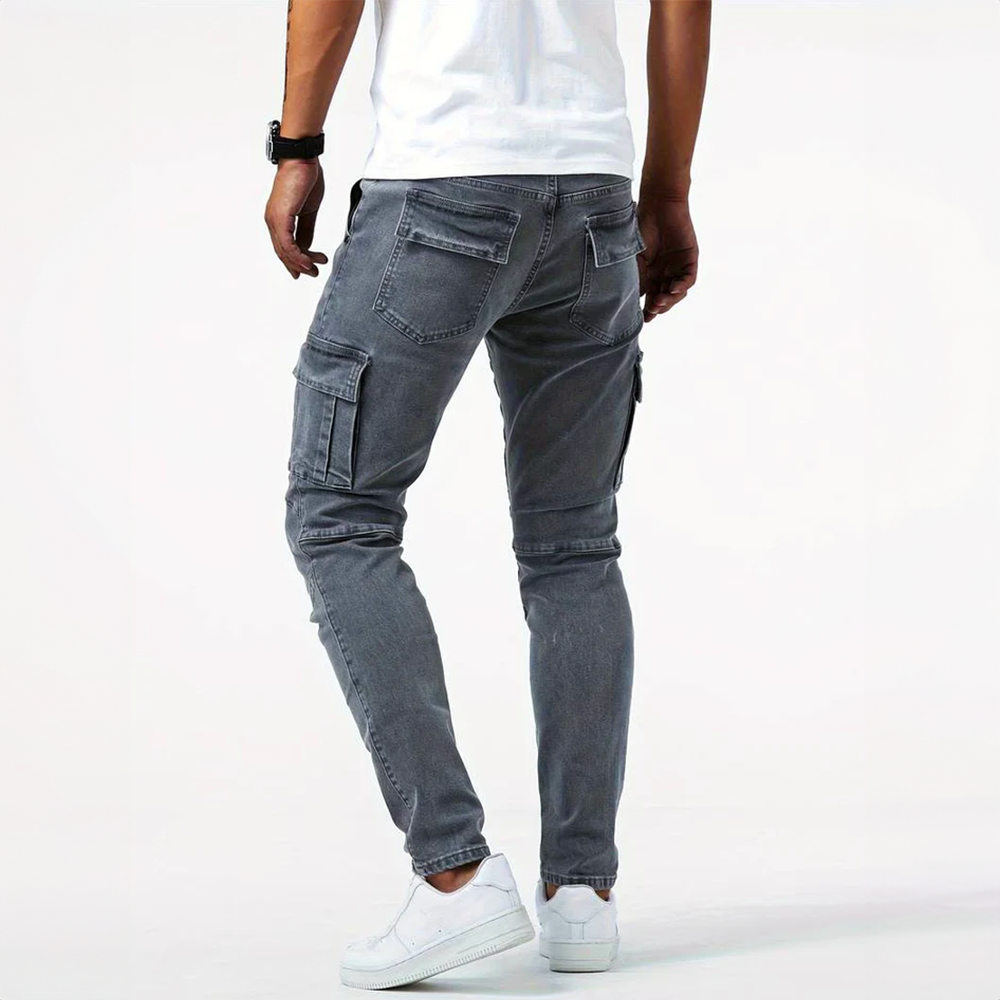 Drune | Premium Stretch Cargo Jeans