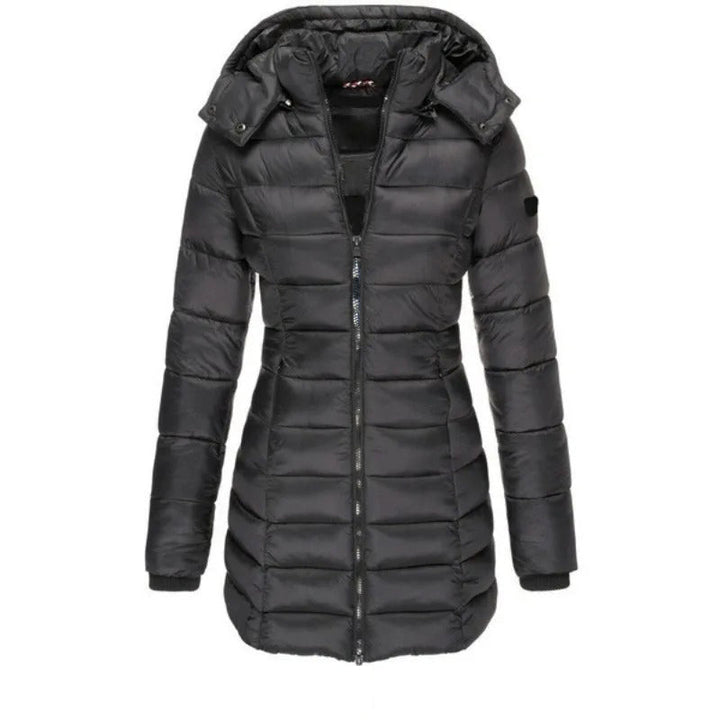 Drune | Steppjacke mit Kapuze und Schmalem Schnitt