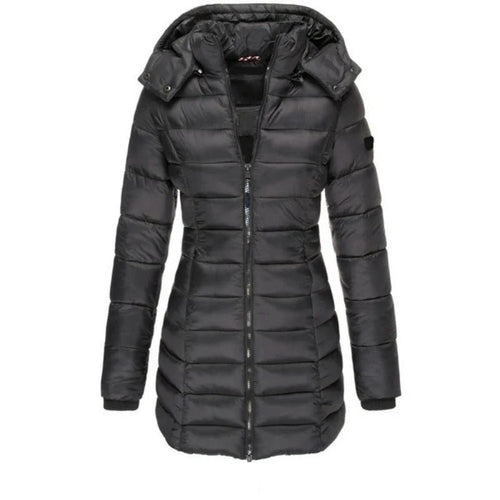 Drune | Steppjacke mit Kapuze und Schmalem Schnitt