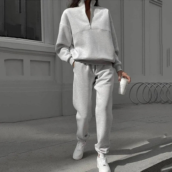Drune™ - Neu Polokragen Mode Sweatshirt Anzug [Letzter Tag Rabatt]