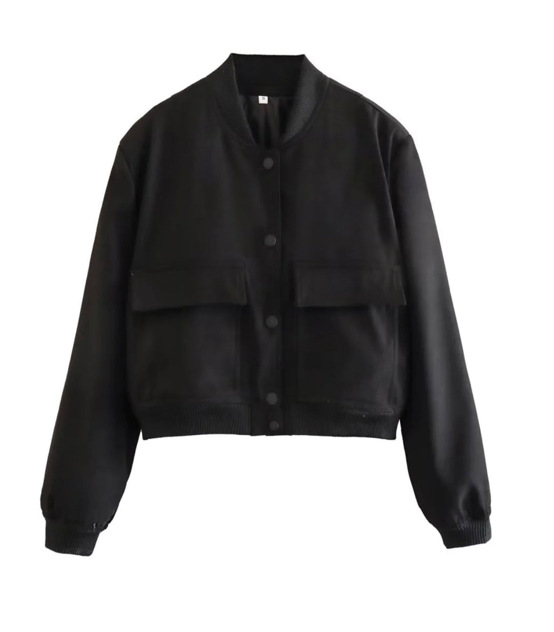Drune | Couture Bomberjacke für Damen Reguläre Passform Essentiell