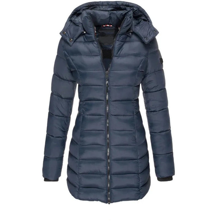 Drune | Steppjacke mit Kapuze und Schmalem Schnitt