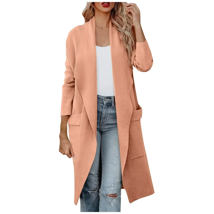 Drune | Schicke Damenjacke mit Langer Passform und Gürtel