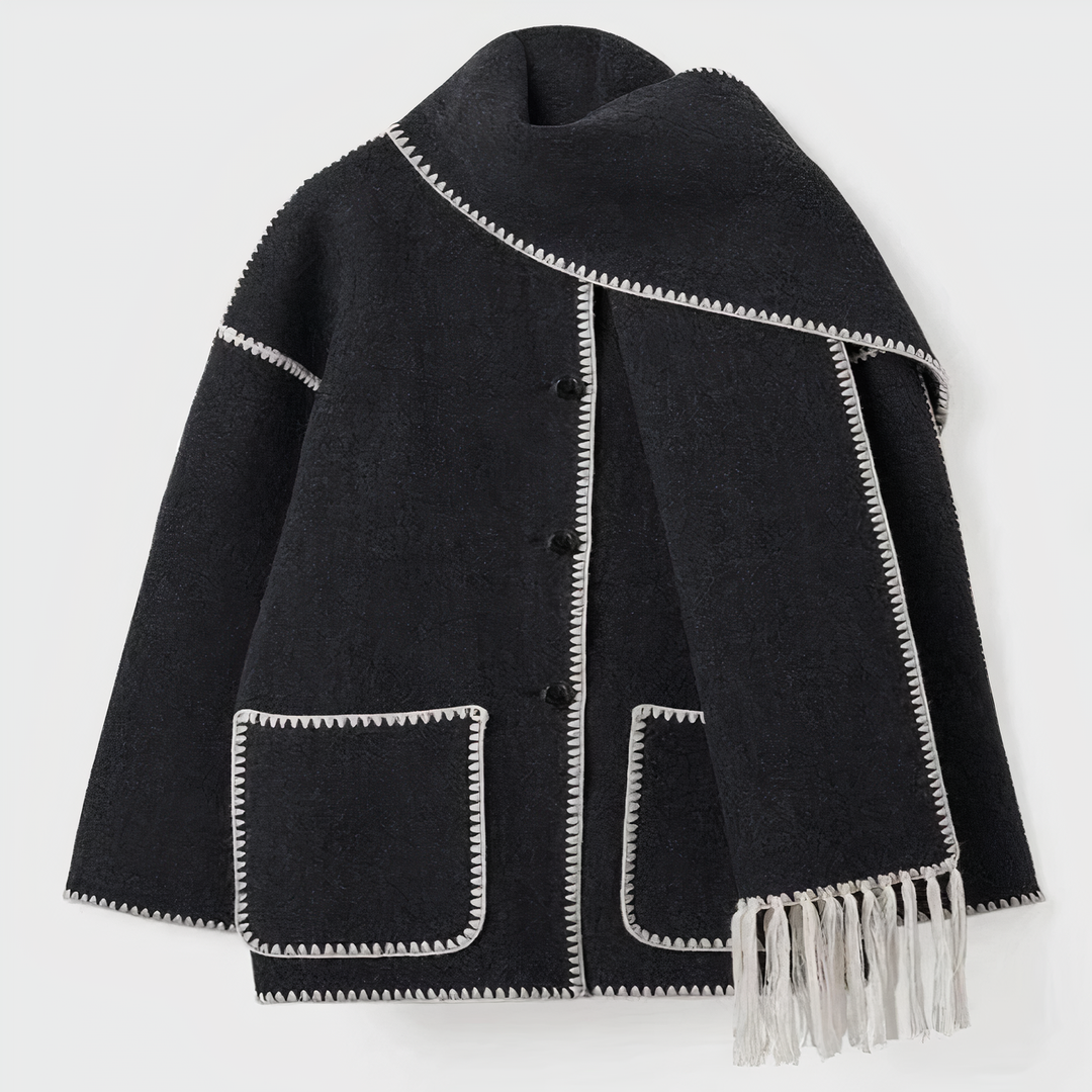 Drune | Damenjacke mit Schal